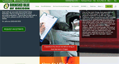 Desktop Screenshot of diminishedvalueoforegon.com